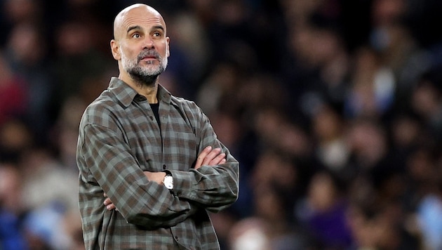 Bis 2027 steht Pep Guardiola bei den „Skyblues“ unter Vertrag.