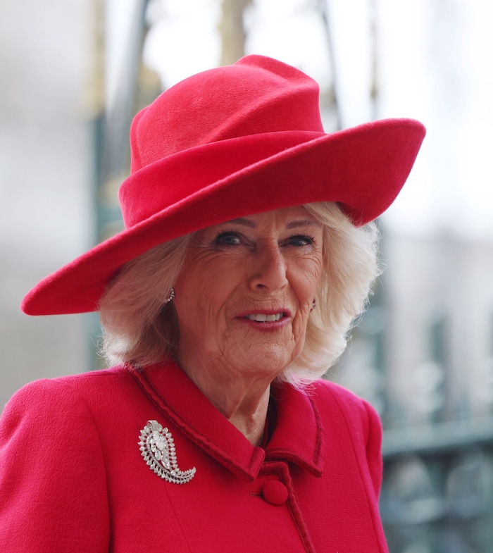 Camilla setzt auf ausdrucksstarke Brauen als Verjüngungseffekt – hier beim ...