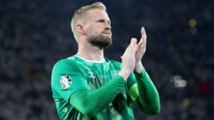 Star-Goalie Kasper Schmeichel droht nach einer Verletzung das Ende seiner Karriere.