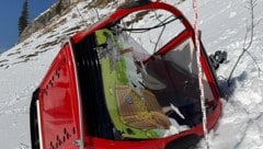 Die Unglücks-Gondel wurde von Ersthelfern leer aufgefunden – das Todesopfer dürfte ...