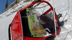 Die Unglücks-Gondel wurde von Ersthelfern leer aufgefunden – das Todesopfer dürfte ...