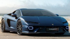 Der Lamborghini Temerario hat drei Elektromotoren – und einen V8.