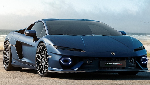 Der Lamborghini Temerario hat drei Elektromotoren – und einen V8.