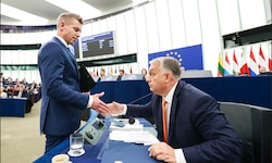 Kein Treffen unter Freunden: Péter Magyar und der „Viktator“ beim EU-Gipfel. Es lebe die ...