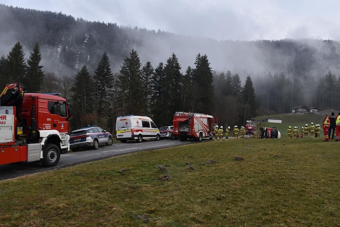 Der Unfall passierte im Abtenauer Ortsteil Voglau.