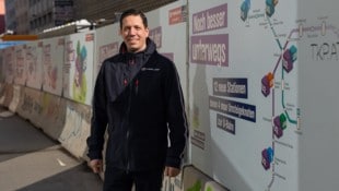 Grätzelbetreuer Matthias Vikoler