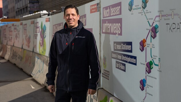 Grätzelbetreuer Matthias Vikoler