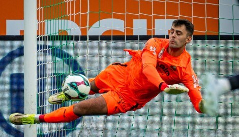 Hedl hielt jetzt zweimal sein Tor sauber.