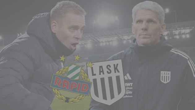 Rapid gegen den LASK ist auch das Duell der Trainer Johannes Hoff Thorup und Didi Kühbauer