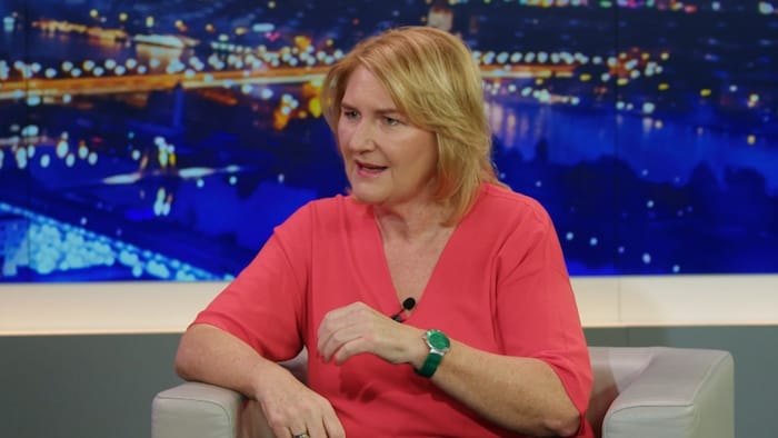 Niederösterreichs Grüne-Chefin Helga Krismer im krone.tv-Talk