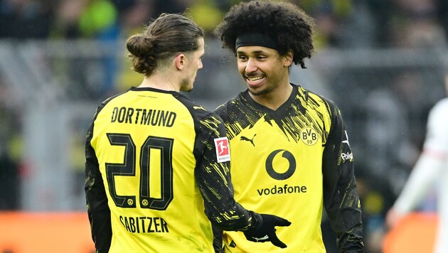 Marcel Sabitzer und Karim Adeyemi