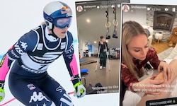 „Erster Physiotermin“: Lindsey Vonn sorgt sich um ihre Schwester.