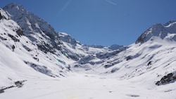 In der näheren Umgebung der Amberger Hütte wurde eine Lawine gemeldet.