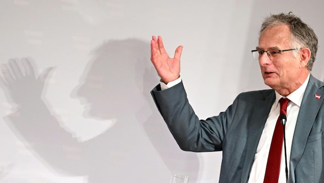 Finanzminister Markus Marterbauer sieht seinen Konsolidierungskurs bestätigt.