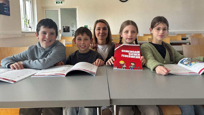 Begeistert: Die Schüler der 3. Klasse der Volksschule Pinkafeld