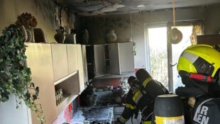 Ein Nachbar versuchte, den Brand zu löschen, was den Feuerwehren schließlich rasch gelang.