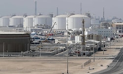 Die Anlage in Ras Laffan wurde erheblich beschädigt. Sie ist Katars wichtigster Standort für die ...