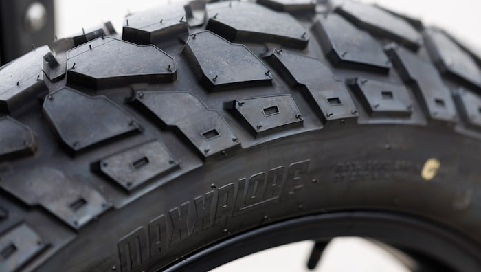 Der Maxxis-Reifen (ein chinesisches Fabrikat!) überzeugte auf der ganzen Linie!