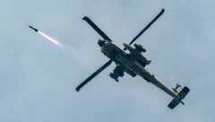 Ein AH-64 Apache-Kampfhubschrauber der israelischen Luftwaffe