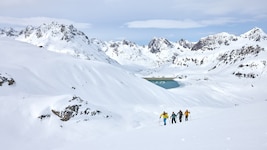 Auch im Silvrettagebiet schmelzen die Gletscher. 