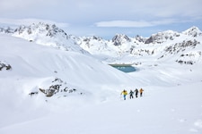 Auch im Silvrettagebiet schmelzen die Gletscher. 