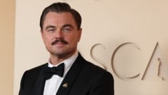 Leonardo DiCaprio zeigte sich bei der diesjährigen Oscarverleihung mit Schnauzbart