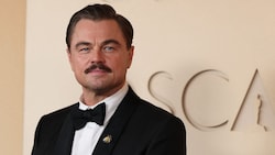 Leonardo DiCaprio zeigte sich bei der diesjährigen Oscarverleihung mit Schnauzbart