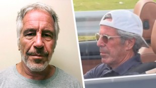 Der Mann links ist der 2019 verstorbene Jeffrey Epstein, der Mann rechts nicht.