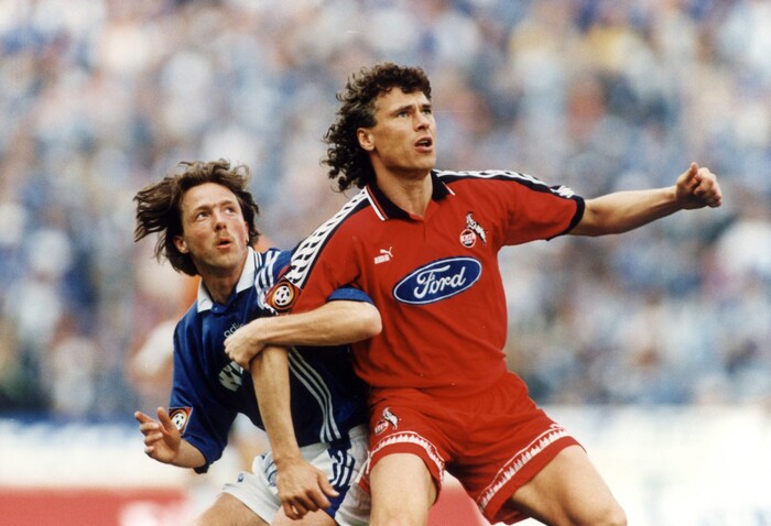 Legendär: Toni Polster beim 1. FC Köln