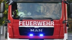 Bei dem Einsatz sind insgesamt 29 Feuerwehrleute im Einsatz.