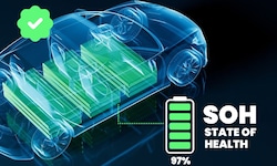 Der State of Health zeigt, wie viel von der ursprünglichen Batteriekapazität noch verfügbar ist.
