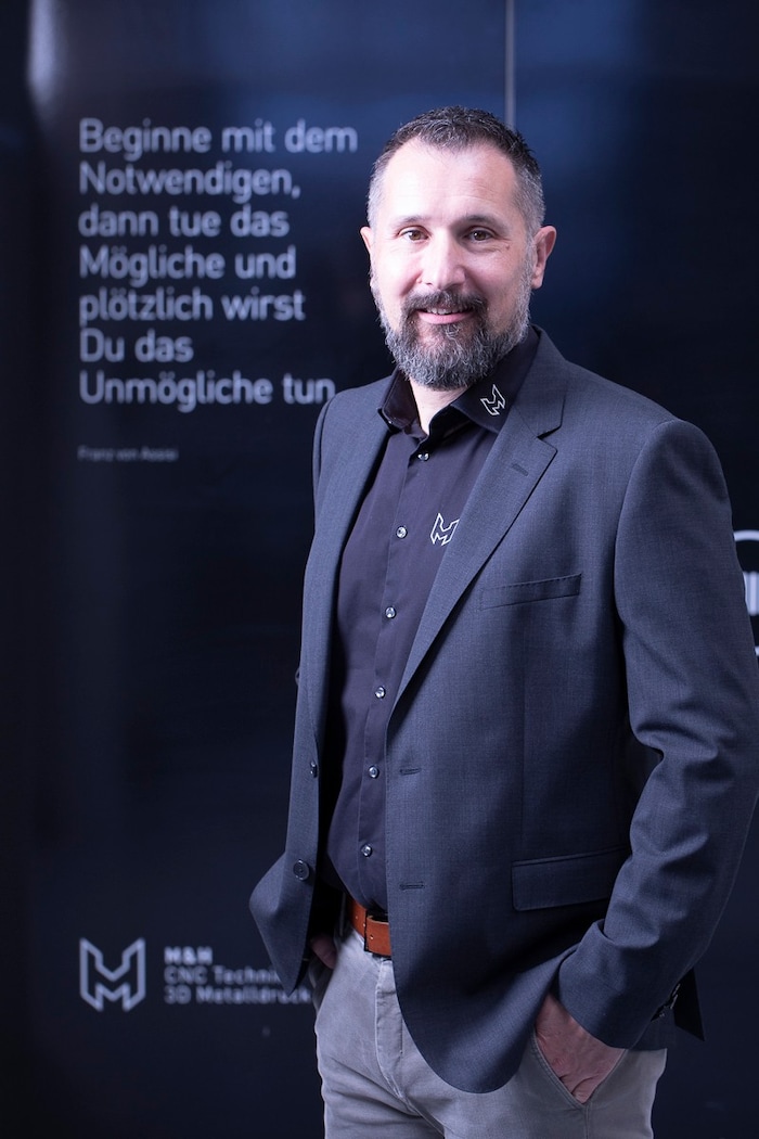 Patrick Herzig, Gründer und CEO von M&H