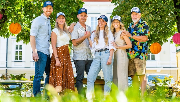 Kärntner Originale: Marko Ogris, Sigrid Krauland, Mathias Ortner, Alexandra Lanner, Anna Truppe ...