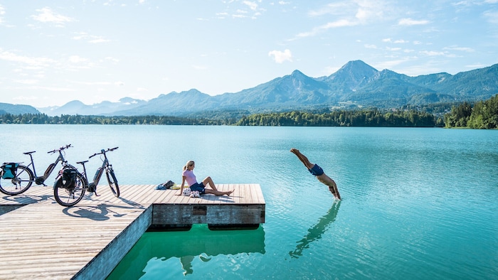 In den See springen kann man besten wohl in Kärnten.