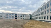 Der Rohbau steht: zwei der fünf „Finger“ der neuen Justizanstalt in Klagenfurt.