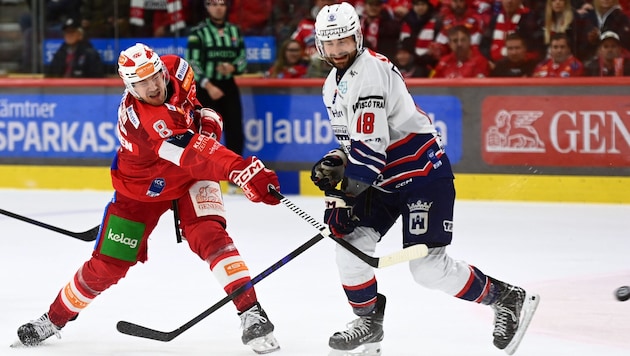 KAC-Ass Nick Petersen (li.) hat nach seinem Sechs-Punkte-Match Selbstvertrauen.