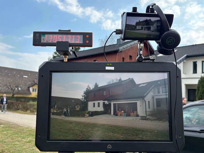 Einblicke in den Filmdreh.