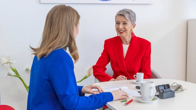 Gaby Schaunig im Gespräch mit der „Krone“.