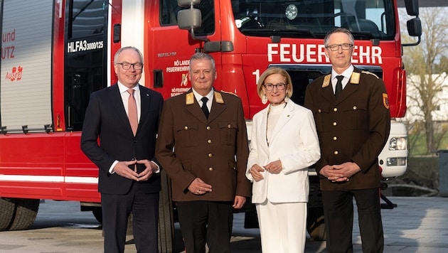 Dietmar Fahrafellner und Martin Boyer wurden wiedergewählt, Johanna Mikl-Leitner und Stephan ...