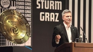 Sturms Sportchef Michael Parensen muss nach dem Klassiker umbauen. 