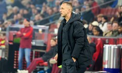 Red Bull Salzburgs Trainer Daniel Beichler.