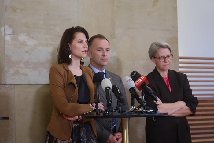 Kuratoriumsmitglieder am Freitag: Edtstadler, Auinger, Niedermüller (v.l.)