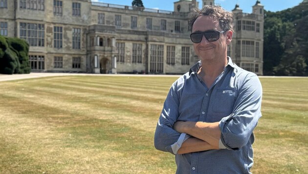 Gernot Stadler zeigt uns auch die Gärten von „Audlley End House“ in der Grafschaft Essex.