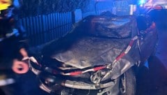 Der Pkw überschlug sich (Symbolbild)