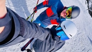 Skitag mit Kollege Marcel Tratnik – vor der Fastenzeit und deshalb einfacher zu organisieren.