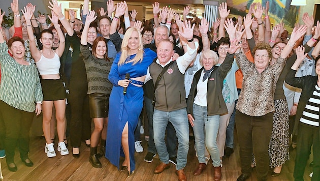 Gelungenes Comeback: Marlena Martinelli bei ihrem ersten Auftritt in Kroatien.