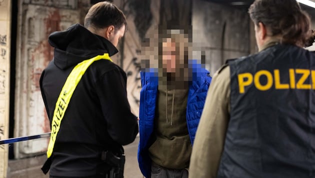 Die Polizei kontrollierte Ausweise u.a. am Westbahnhof.