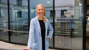 Als erste Frau führt Christina Bayrhammer seit Anfang März das Bezirksgericht Salzburg.  