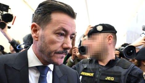 Am Schauplatz Gericht: René Benko bei einem Prozess in Innsbruck (2025)
