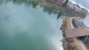 Katrin Fister Die Wasserführung der Drau liegt aktuell unter dem Durchschnitt